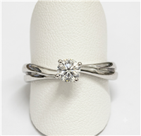 Anillo Salvini Mujer in Oro blanco Diamante 0.40 Ct 81114459 - 81114459